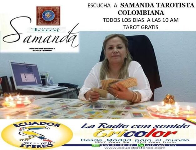 Samanda Tarotista Colombiana - Tarot Presencial