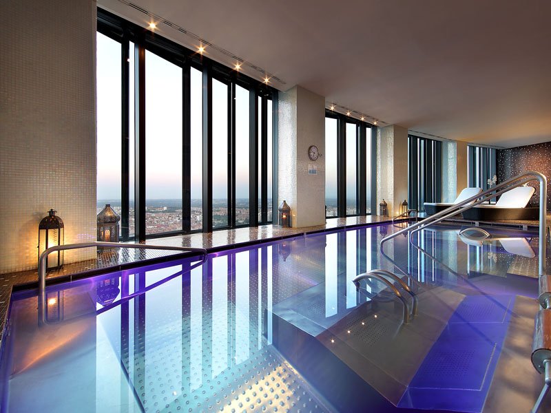 El spa del Eurostars Tower Madrid 5*