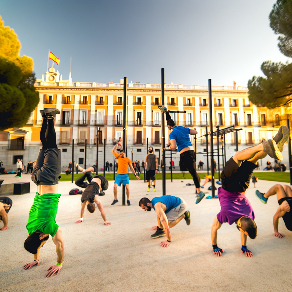 Clases y Lugares de Calistenia en Madrid al aire libre