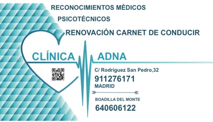 Clínica ADNA - Centro Médico Psicotécnicos Madrid